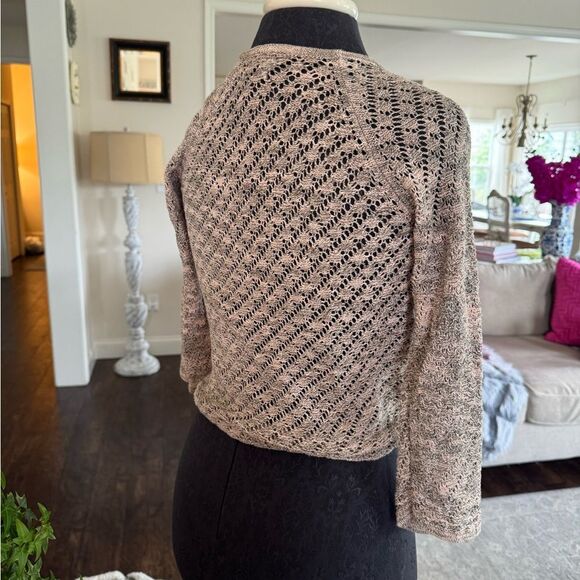 Jjill tan cardigan size small - Picture 3 of 4